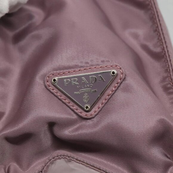PRADA Hand Bag Nylon Pink Auth 140627 - Picture 13 of 16